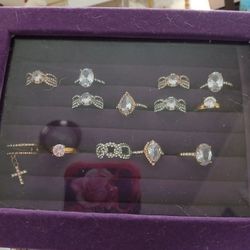 Rings 8,9,10 Sizes U GET The Rings Not The Box 