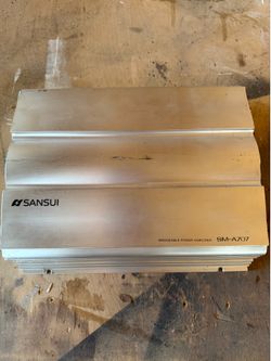 Sansui SM-A707 Car Stereo Amplifier