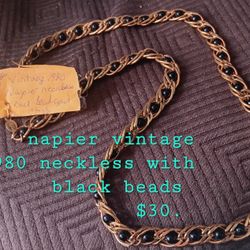 Vintage 1980 Neckless