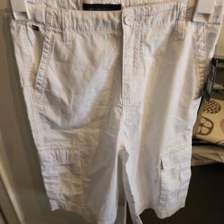  Cargo Shorts Boy Tommy Hilfiger White Size 16 New2