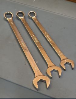 Cornwell Tools 3 Pieces Sizes: 13/16, 7/8, and 15/16 Combination Wrench Set SAE