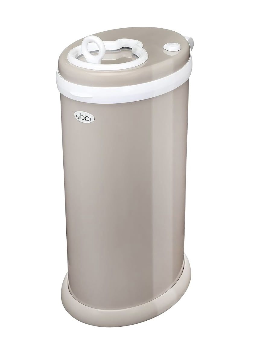 UBBI stainless Steel Diaper Pail, Odor Locking 
