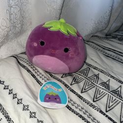 Squishmallows Glena the Eggplant 5" Stuffed Plush