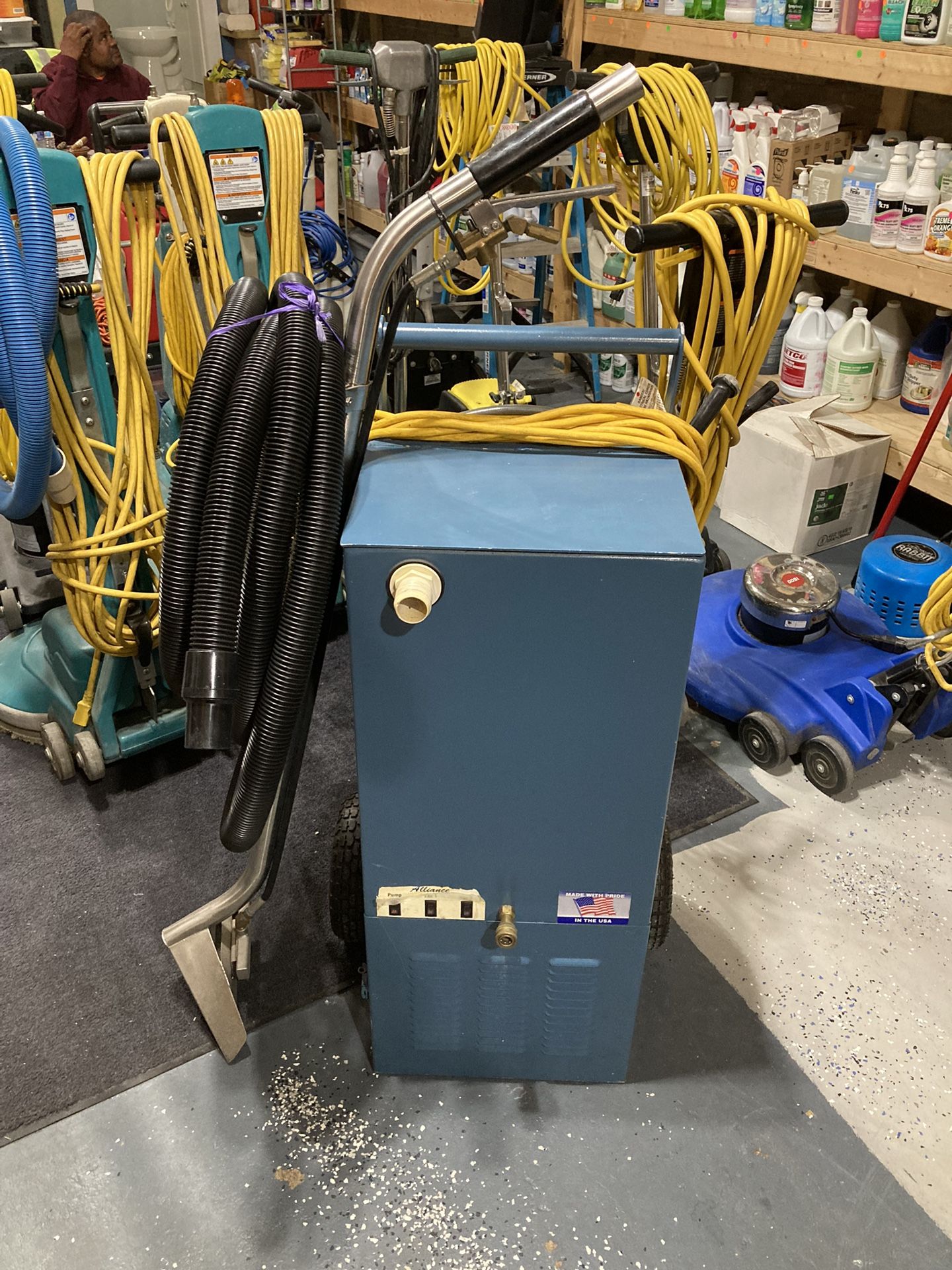 Intimidator Carpet machine