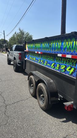 Dump Trailer Trash Junk