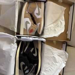 Jordan 1 Mid + Mid SE Size 10 NEW (2 Pairs)
