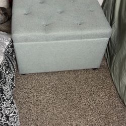 Mint Color Ottoman 