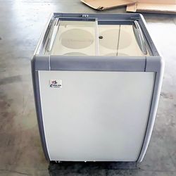 NSF 26 ins Ice Cream Glass Freezer Dipping Cabinet RI-160DC