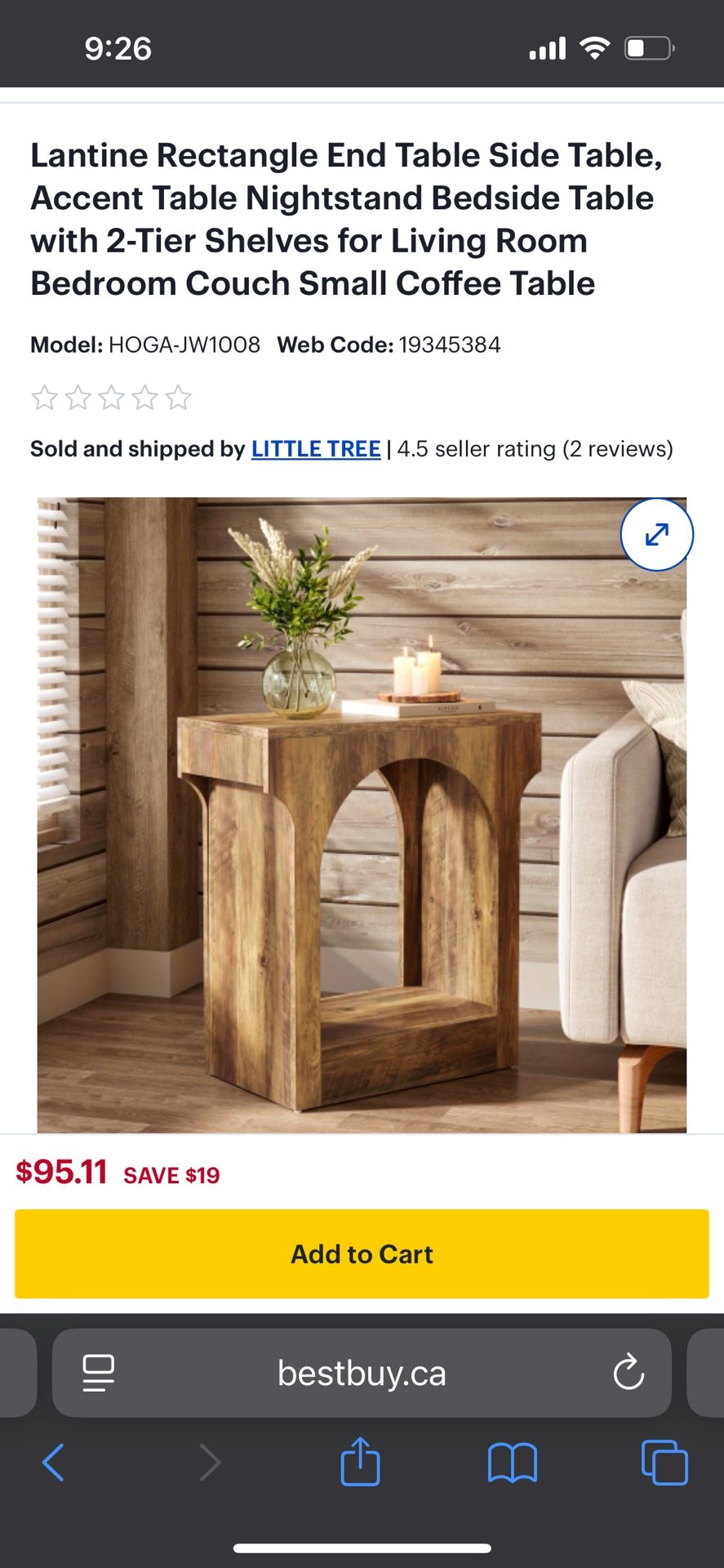 End Table Side Table for sale New