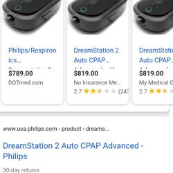 Phillips Dream Sleep station 2 Auto CPAP