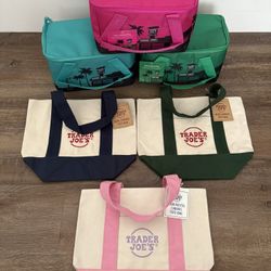 Canvas & Insulated Lunchbox Bags- $60 (Plantation)