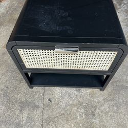 Black End Table 