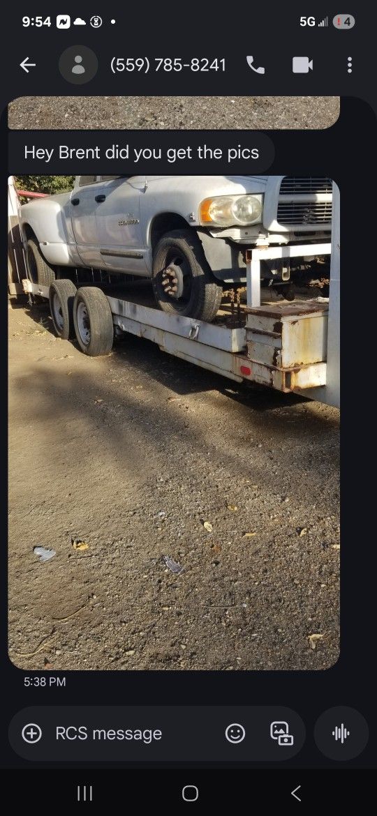 Dodge Diesel Dully And Trailler Package Deal