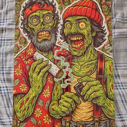 Cheech and Chong zombies poster 11x17
