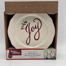 Better Homes And Gardens Holiday Plates