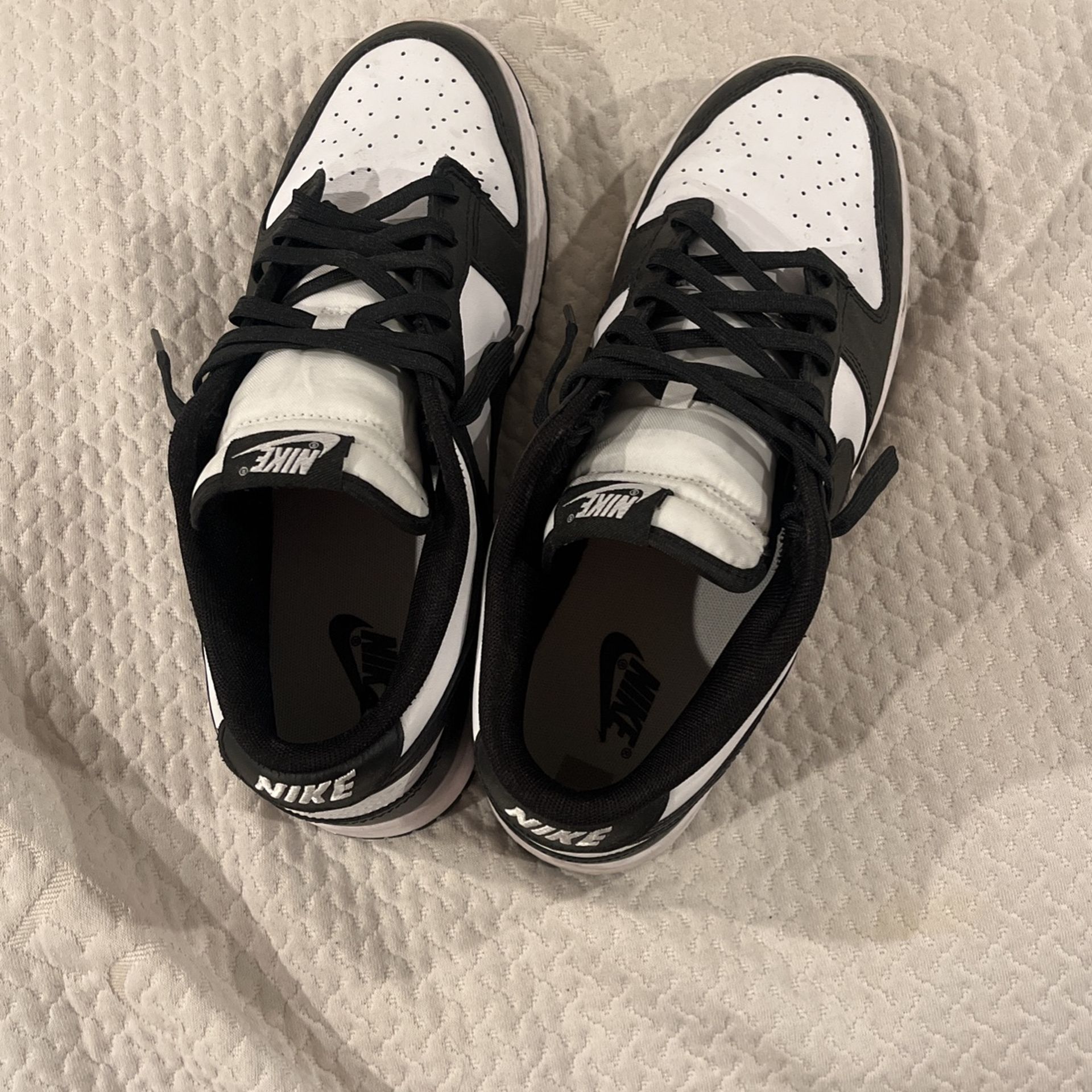 Nike Dunks Pandas Size 10