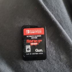 Nintendo Switch Friday The 13th
