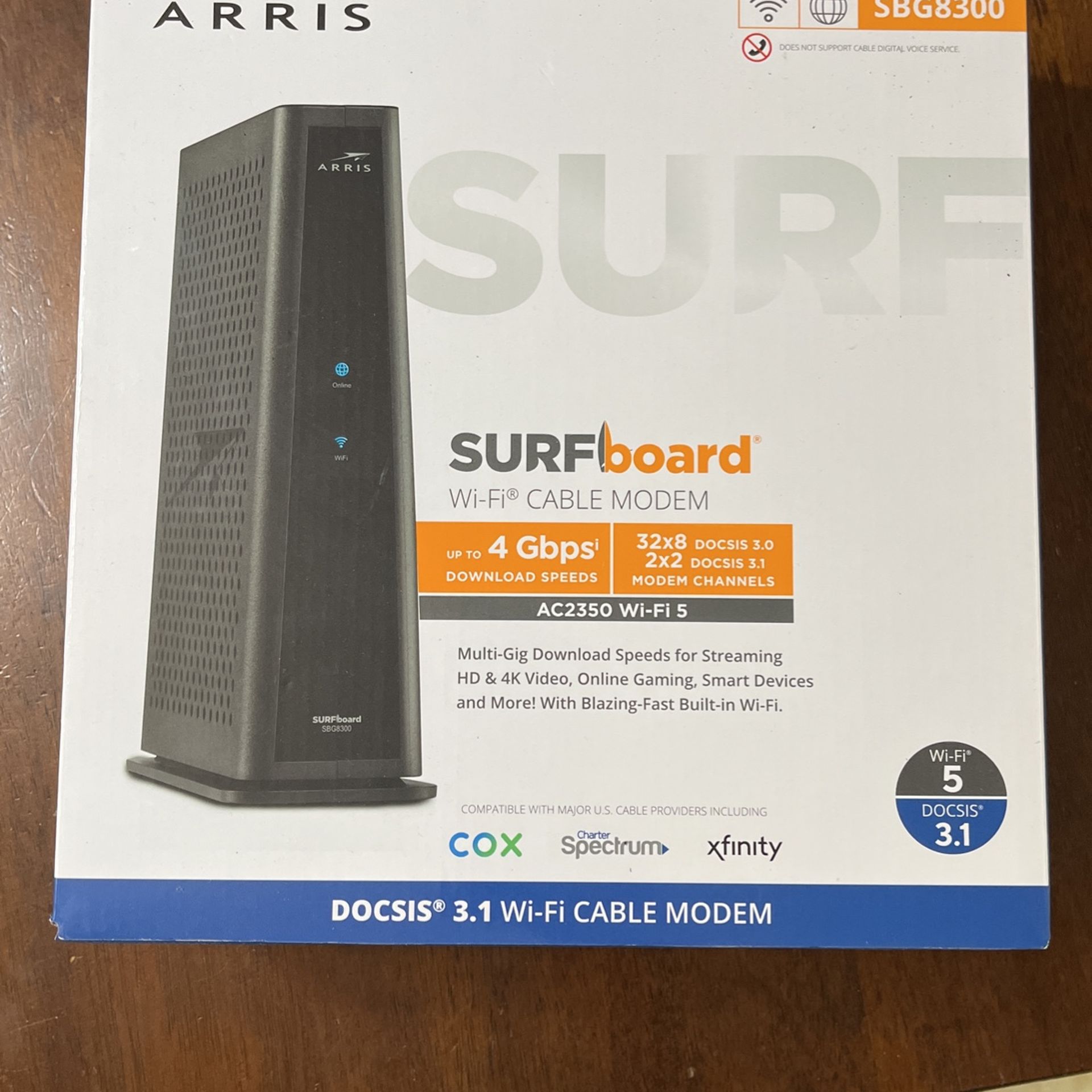 Arris surfboard Wi-Fi Cable Modem