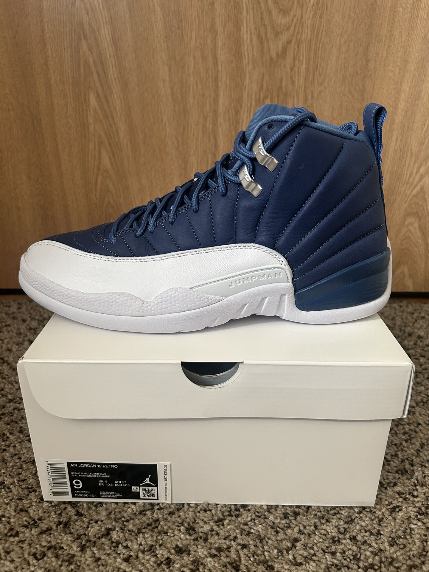 Jordan 12 Retro Indigo Size 9