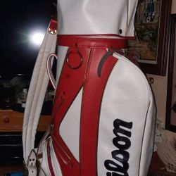 Caddyshack Wilson Golf Bag Exact Same Model With Clubs
