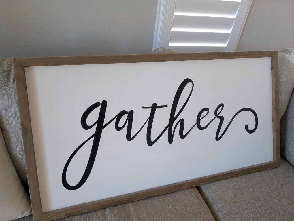 Gather Sign