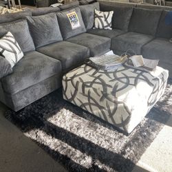 Grey N White Customizable Sectional🎨🐰 Many Colors Available✅ $1899