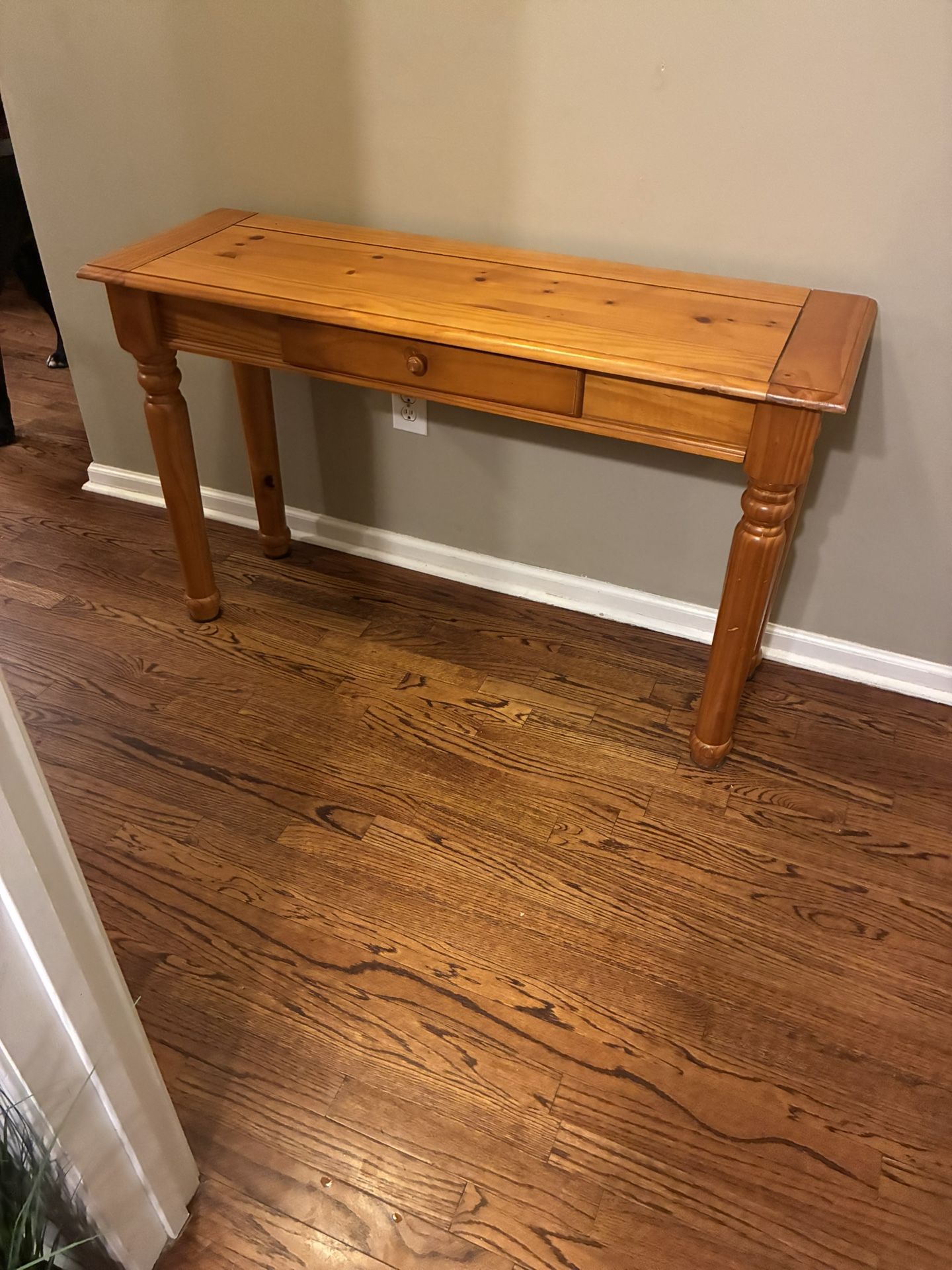 Solid Wood Sofa Console Table
