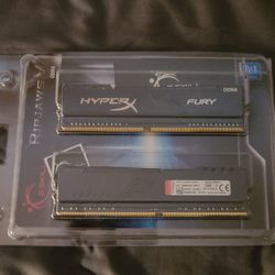 Kingston HYPERX Fury 16 GB RAM Kit 2x8GB 3200Mhz