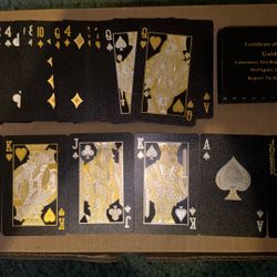 Gold foil cards (playing cards)