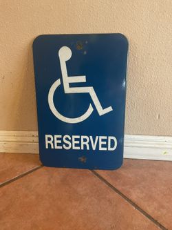 Porcelain Sign