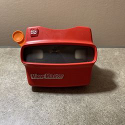 View-Master 3D Red Vintage Phototype Slide Viewer Classic Toy