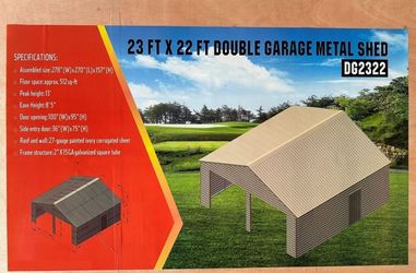 Large Metal Garage