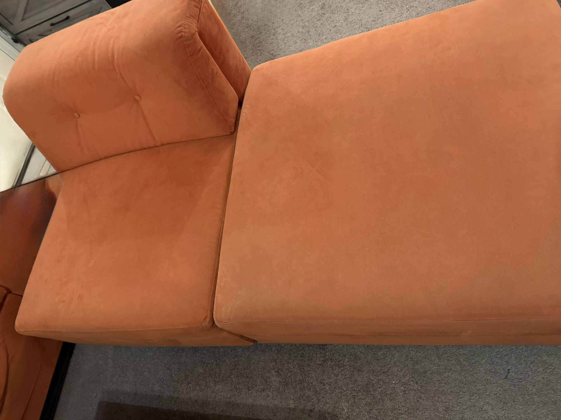 Sofa Ottoman set from RC Willey worth over $700