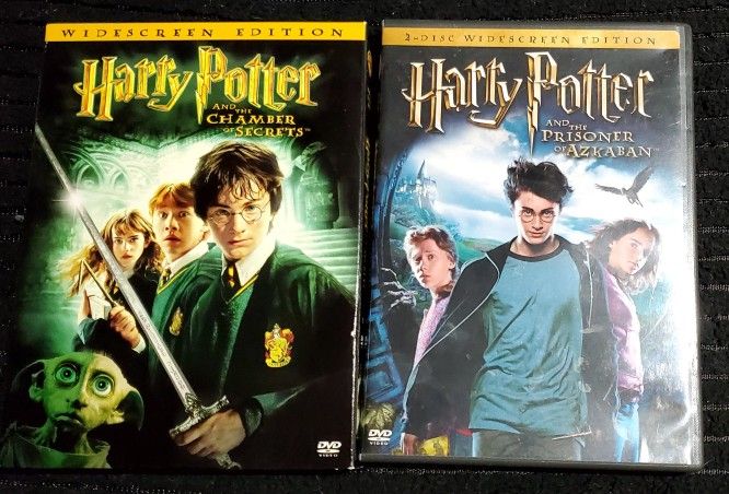 Harry Potter: Chamber of Secrets and Prisoner Of Askabn