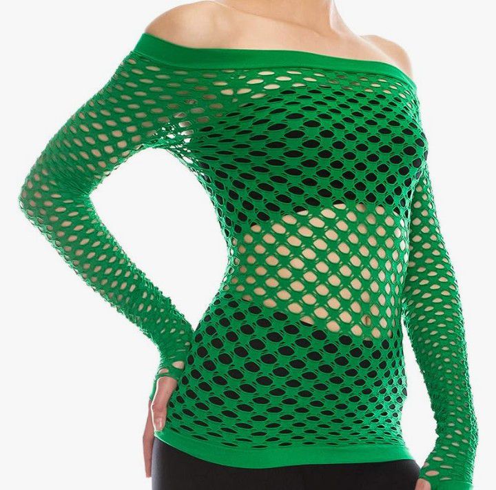 Fishnet Top Blause 