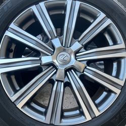 21" Lexus LX 570 Rims/Wheels OEM set of (5)