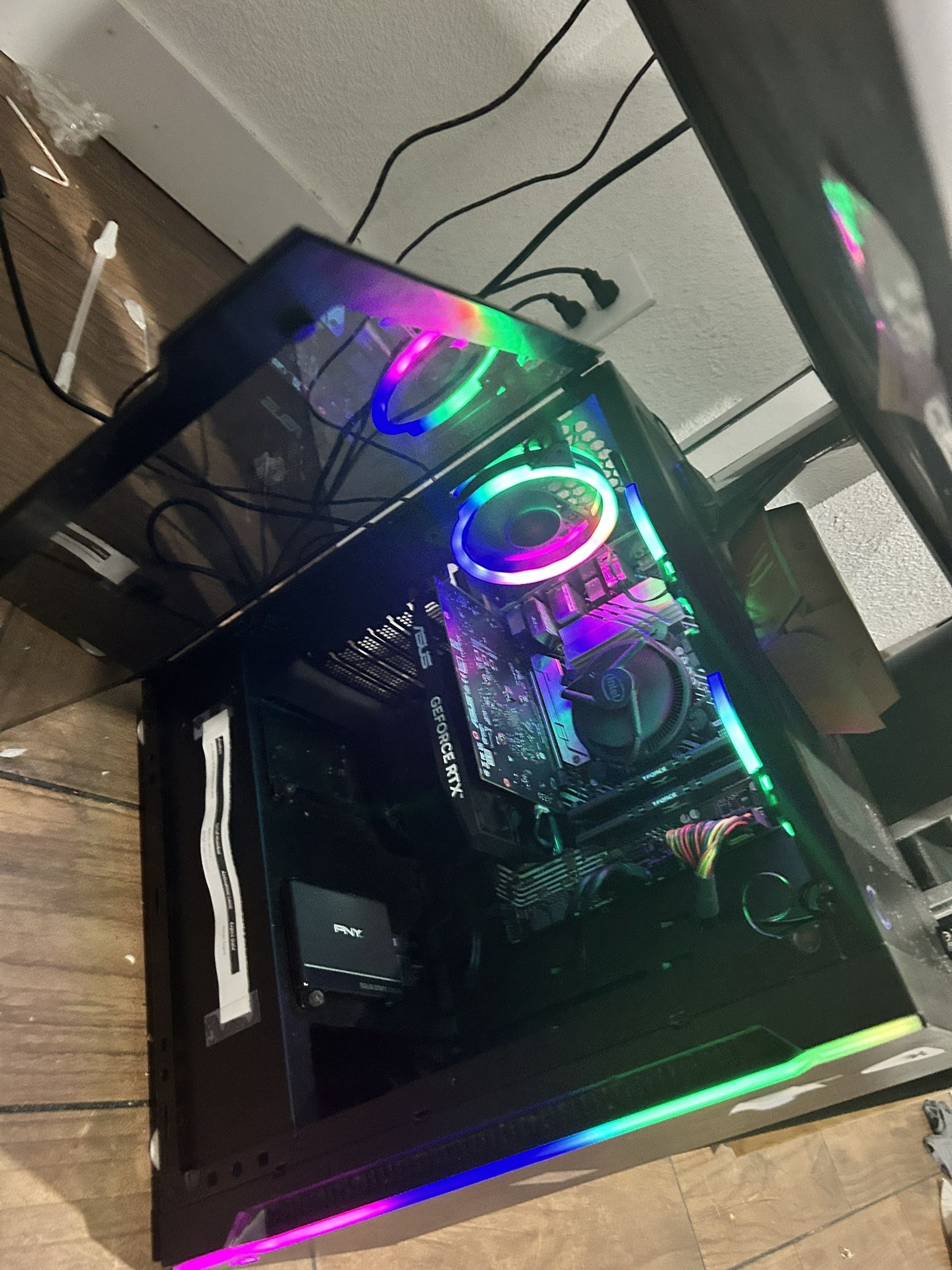 Full Gaming Pc Setup With A Ultra wide 5k Monitor