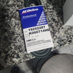 Belt And Belt Tensioner 