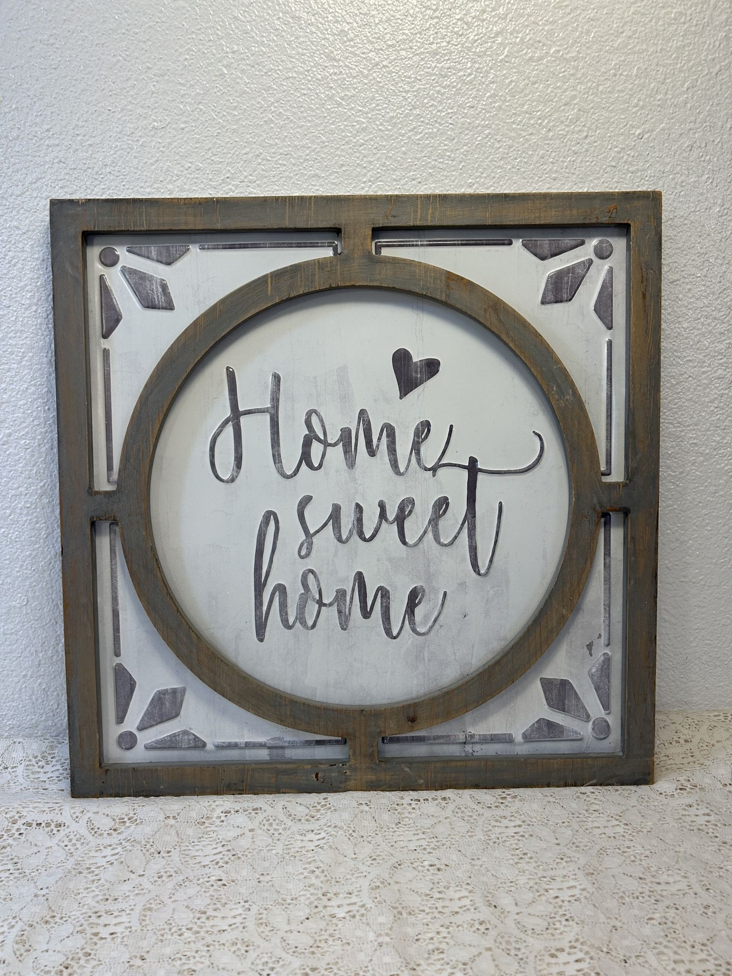 Home sweet Home Wood/Metal Hobby Lobby Wall Art