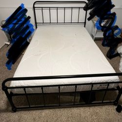 Full-Size Bed And Mattress