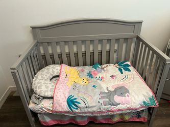 Nursery set (crib, changing table, dresser, and rocking chair)