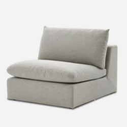OPEN BOX! Castlery Dawson Armless Sofa and Ottoman - Delivery Available