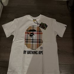 Burberry Bape Tee Size Small