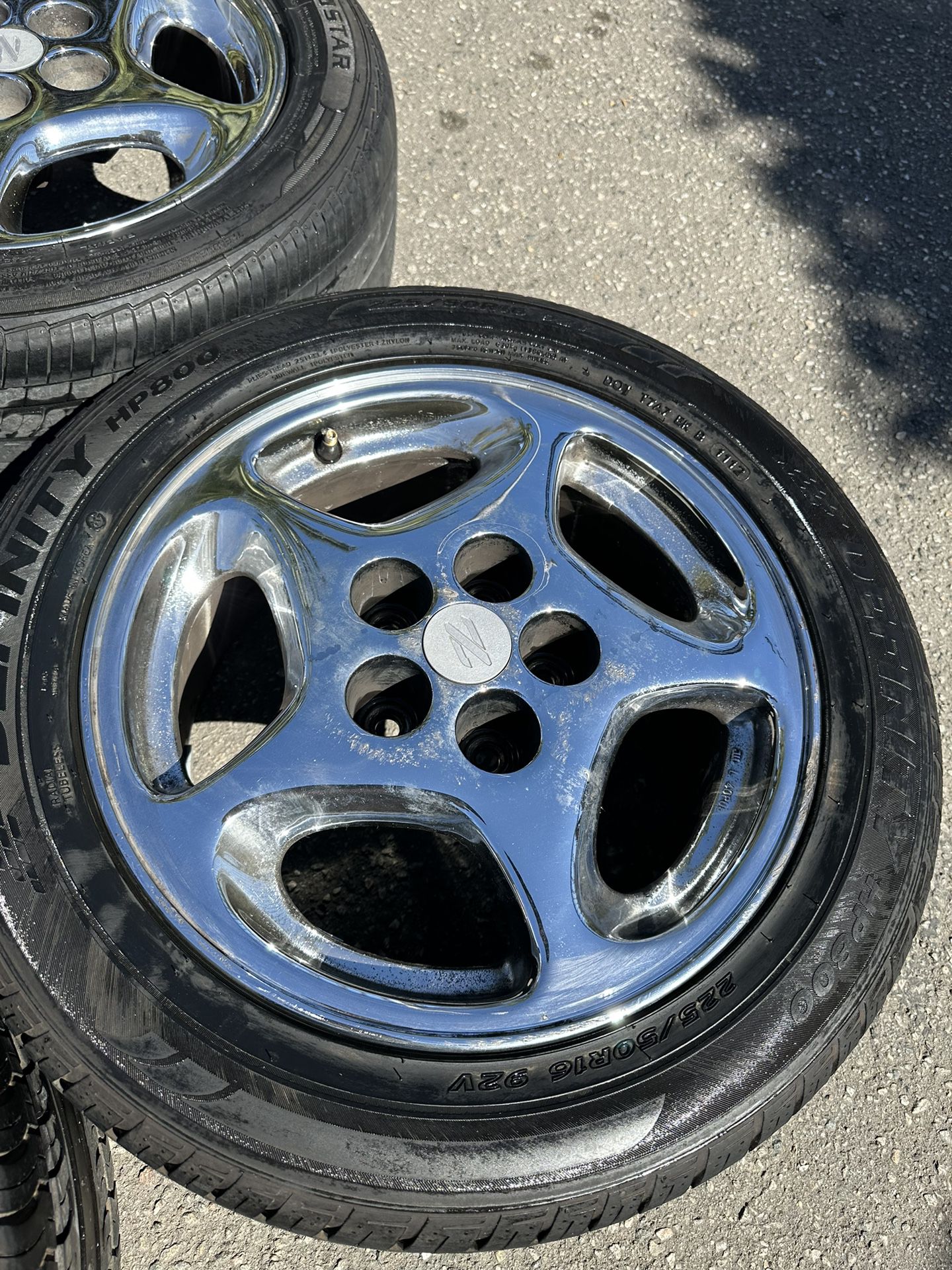 300zx Z32 OEM 16” stock chrome wheels N/A for Sale in Los Angeles, CA -  OfferUp