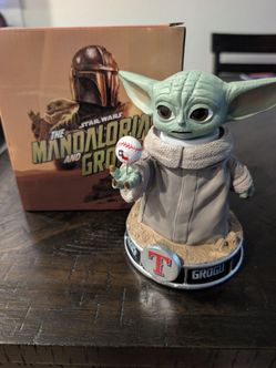 Texas rangers Star wars grogu bobblehead