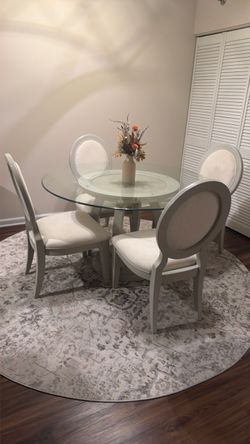 Six piece  table set