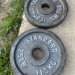 set of 25 pound weights