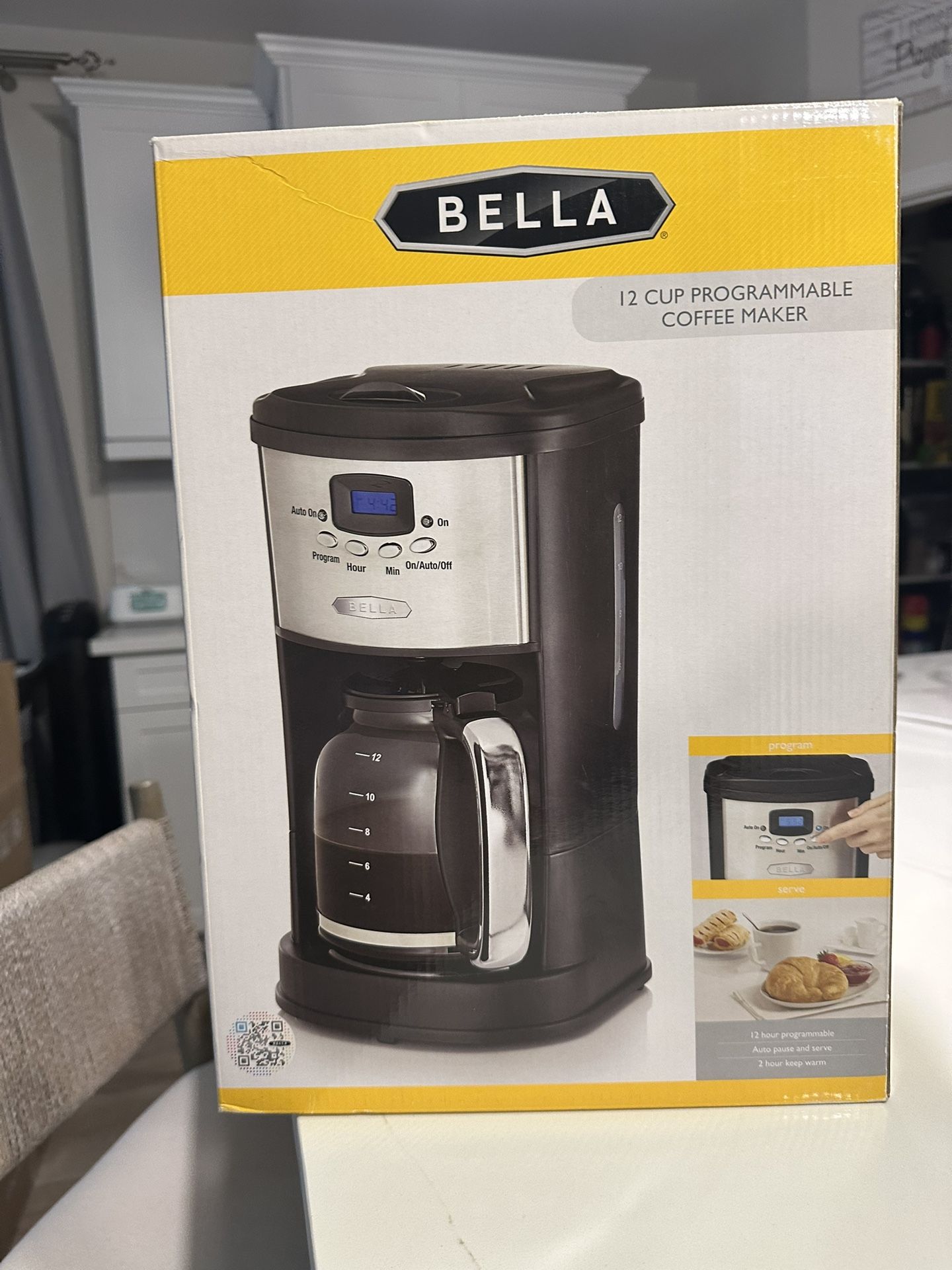 Brand New Bella 12 Cup Coffee Maker
