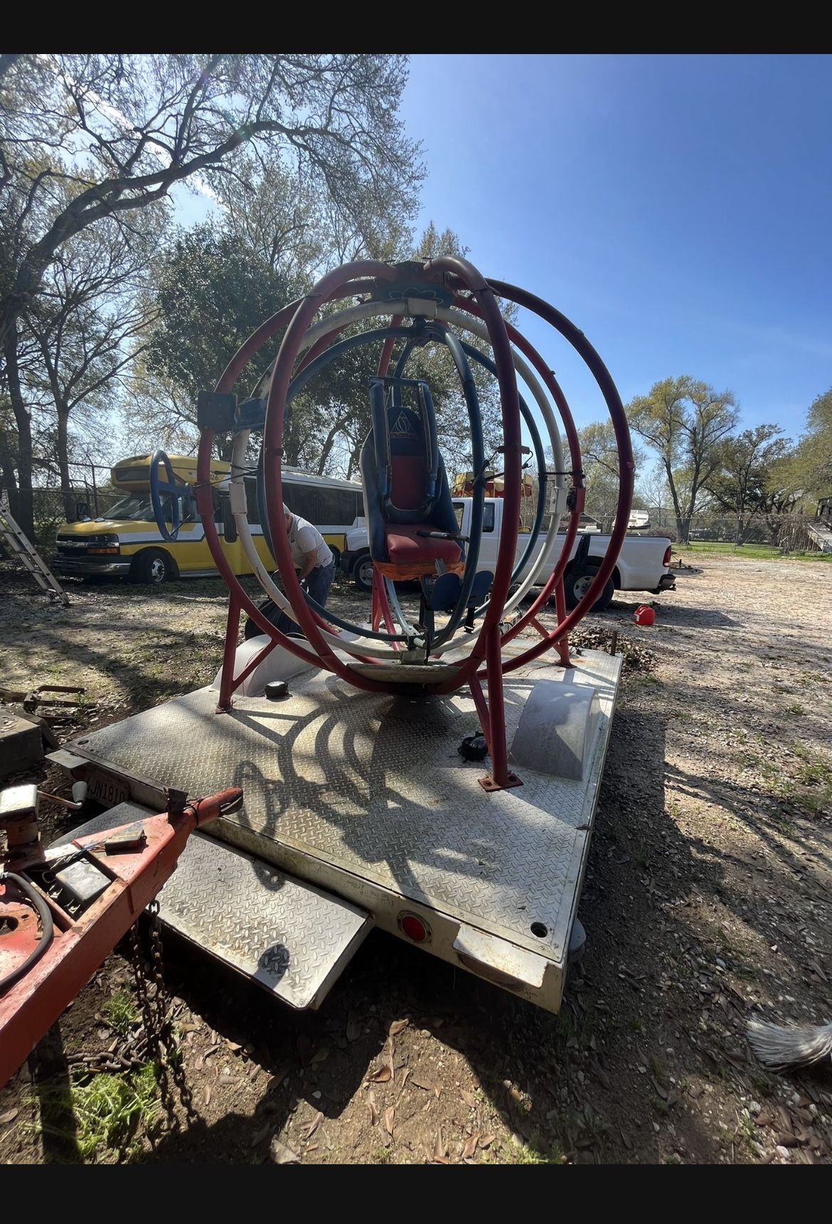 Spaceball Gyroscope Ride/Trailer