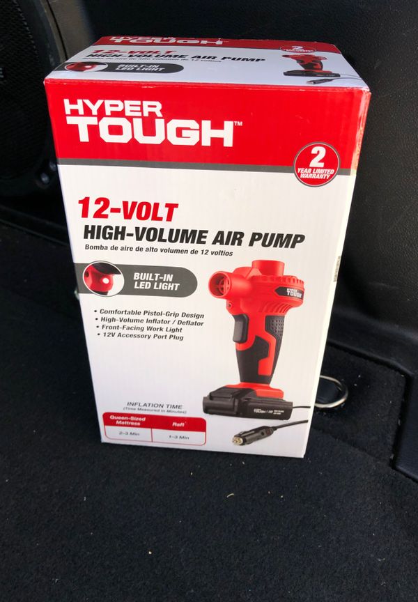 New Hyper Tough 12V High Volume Air Pump For Sale In Houston TX OfferUp New hyper tough 12v high volume air pump for sale in houston tx offerup